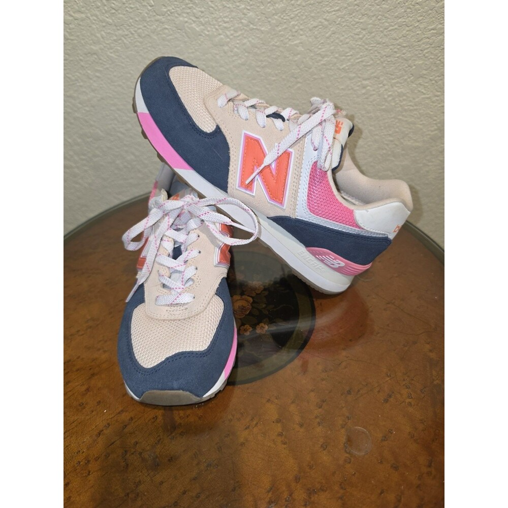 New Balance 574v2 WL574PH2 Women 8.5B Shoes Natural Indigo Vintage Rose Sneakers